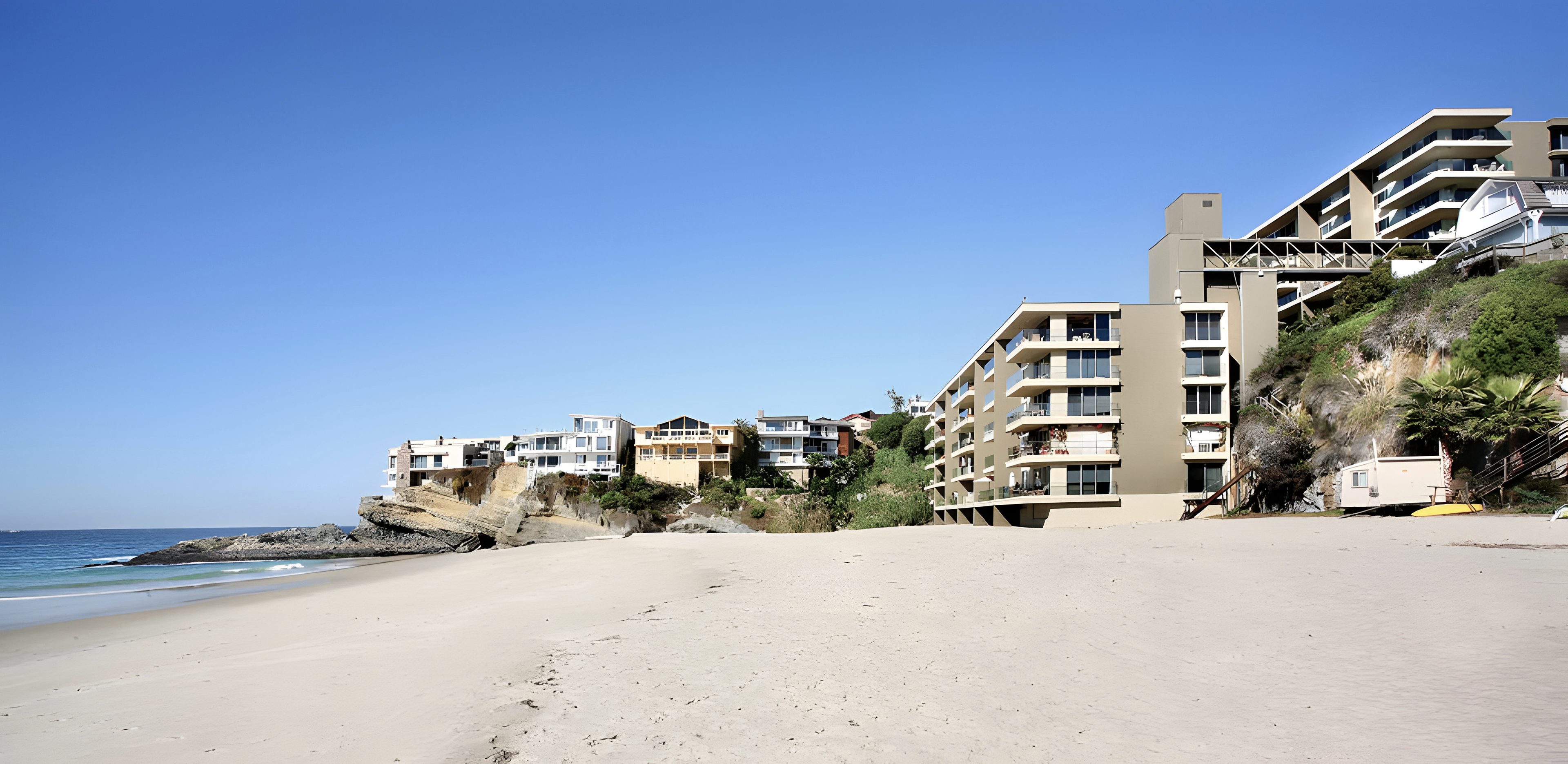 Laguna Lido above the beach in Laguna Beach, California